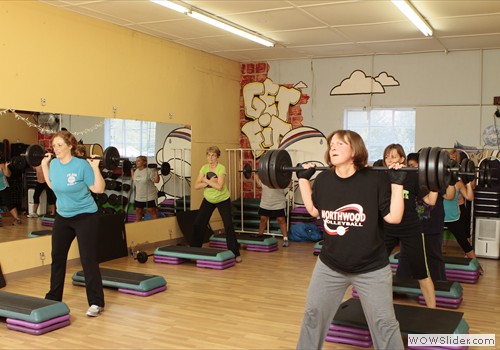 Body Pump Class in Session